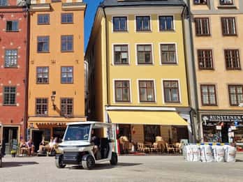 Stockholm hoogtepunten per golfkar