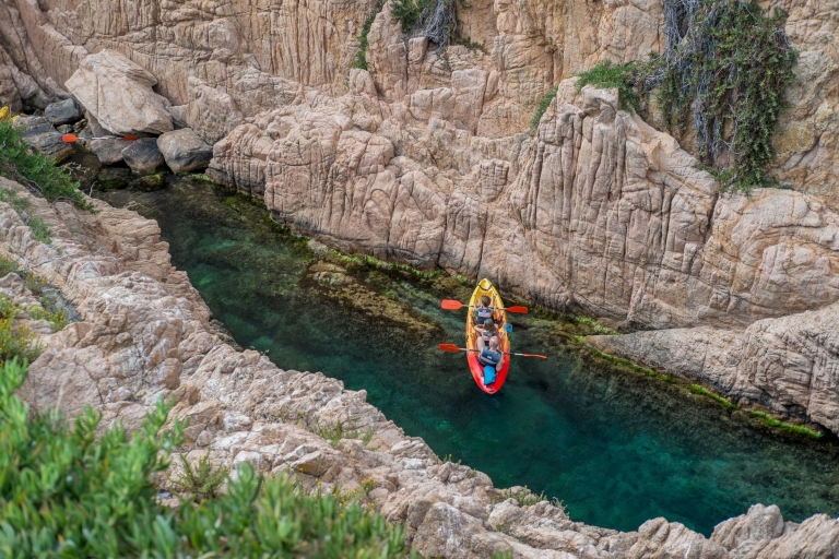 Desde Barcelona: kayak y esnórquel por la Costa Brava