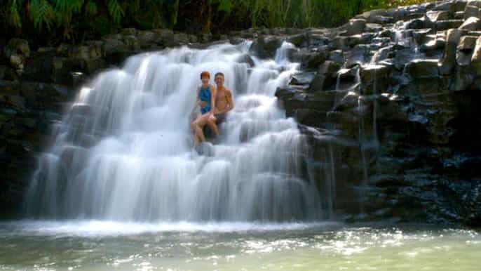 maui aventura familiar de 3 horas por la selva y cascadas
