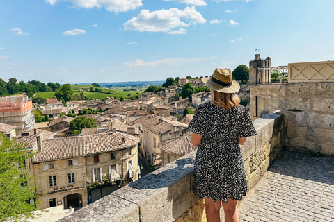 Da Bordeaux: Tour guidato di degustazione dei vini di Saint-Emilion