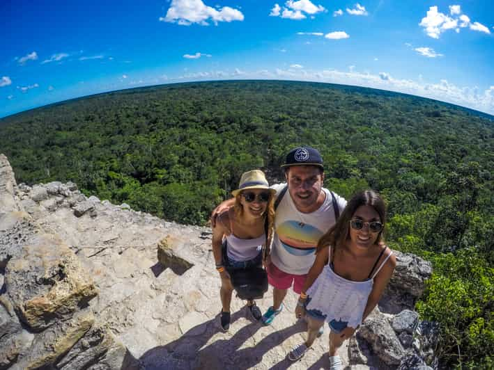 From Cancún: Cobá, Cenote, Tulum and Playa del Carmen Tour | GetYourGuide