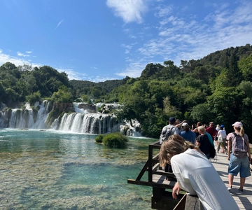 From Zadar: Krka Waterfalls Day Tour
