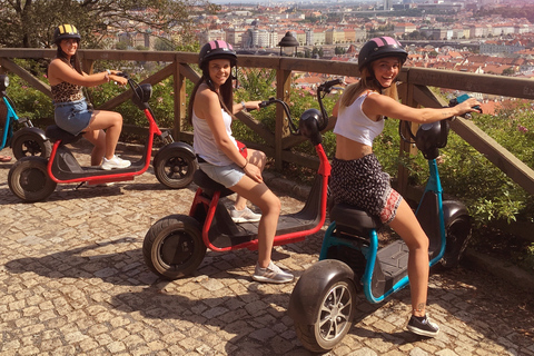 Elektrische scooter rondleiding door Praag