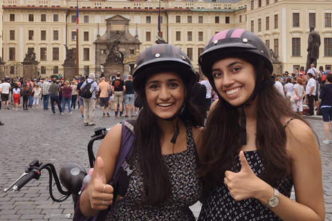 Elektrische scooter rondleiding door Praag