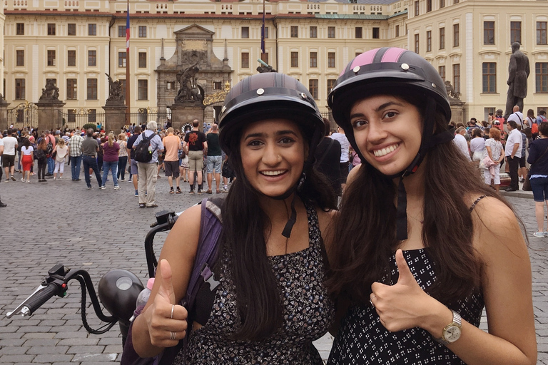 Elektrische scooter rondleiding door Praag