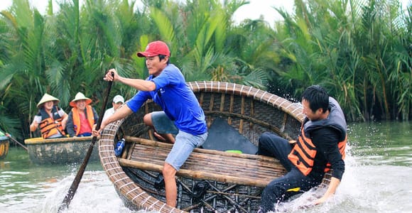 Da Nang/Hoi An: Coconut Forest Boat Ride & Optional Massage
