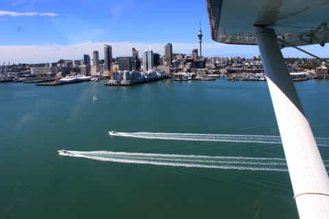 Rangitoto Island and Auckland City Scenic Seaplane Flight