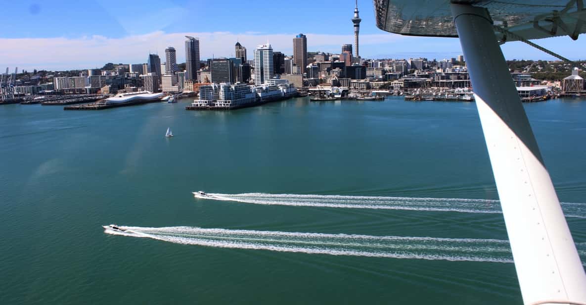 Rangitoto Island and Auckland City Scenic Seaplane Flight