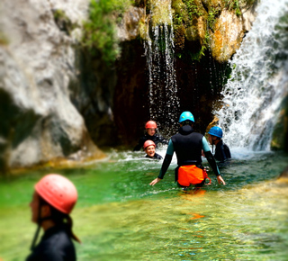 Canyoning a Salonicco