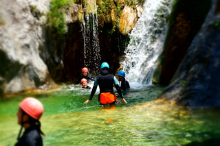 Canyoning a Salonicco