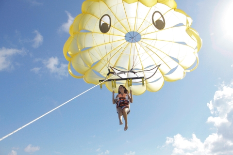Playa del Carmen : aventure parachute ascensionnel et en-cas