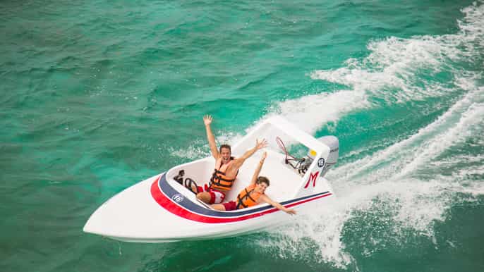 atv and speed boat adventure from cancun and riviera maya