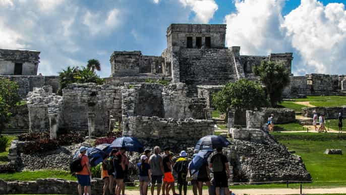 tulum mayan culture cenote halfday excursion