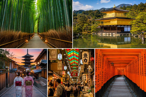 Kyoto Full-Day Private Tour&English Speaking Guide-Vehicle