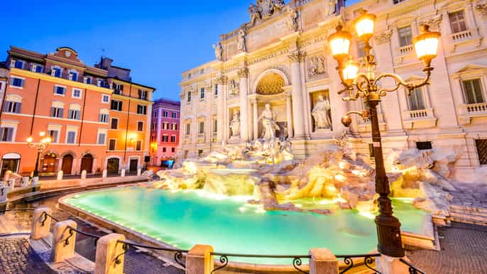 secrets of rome evening tour