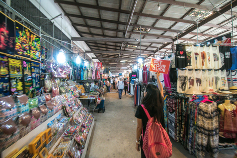 Damnoen Saduak Floating Market & Maeklong Train Market Tour Premium 9 seat with hotel pick up and drop off