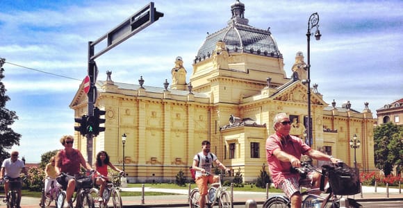 Das Beste von Zagreb: 4-stündige Radtour