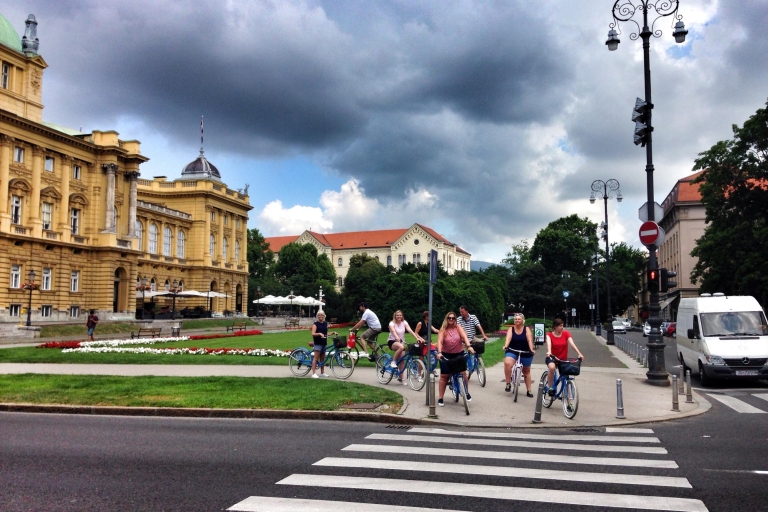 Le meilleur de Zagreb : visite à vélo de 4 heures