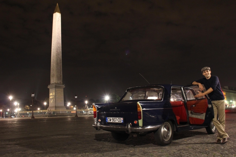 París: visita nocturna en automóvil de 1,5 horas