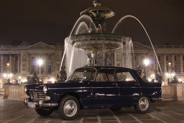 París: visita nocturna en automóvil de 1,5 horas