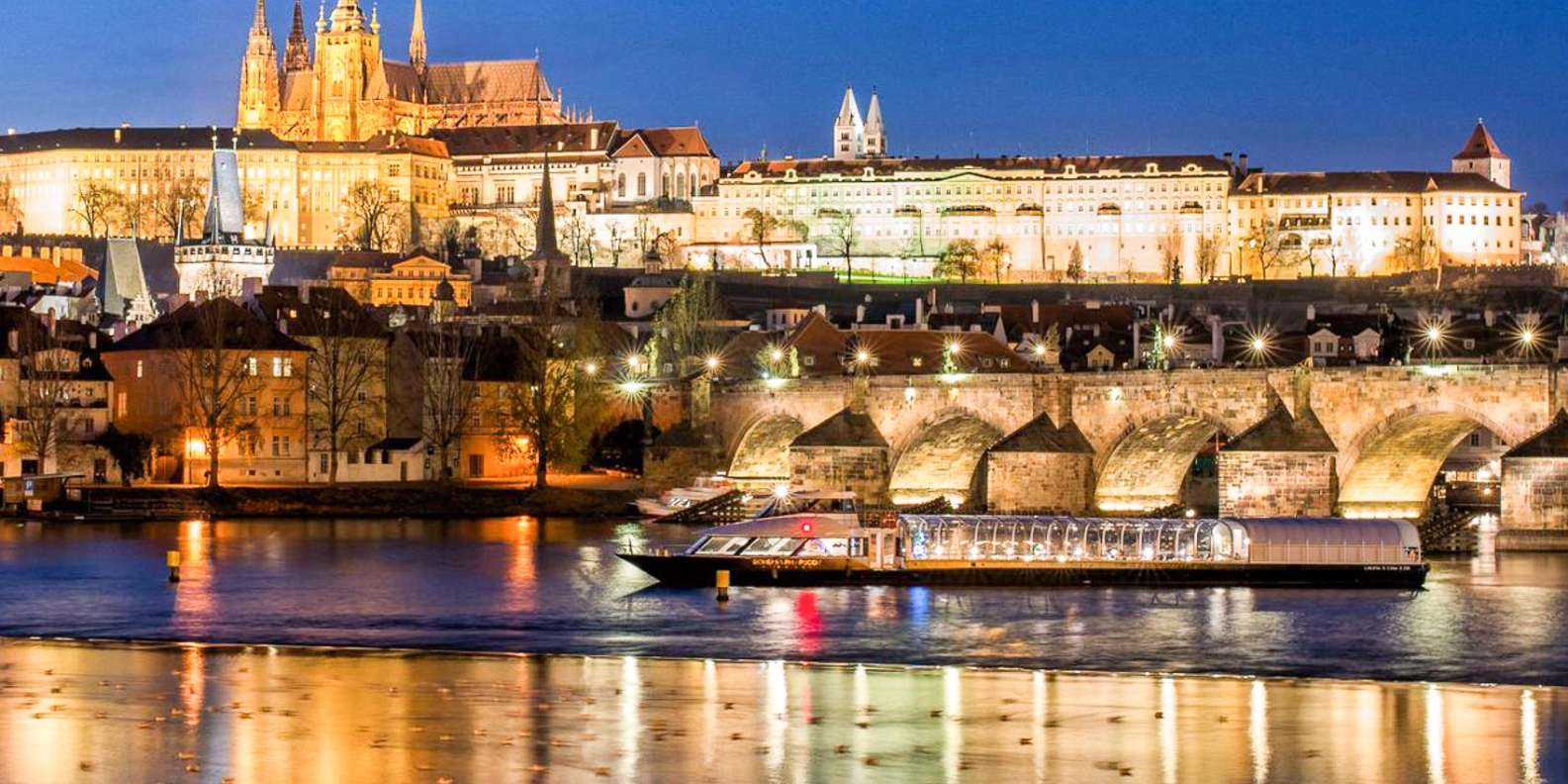 Prague by Night Dinner Cruise