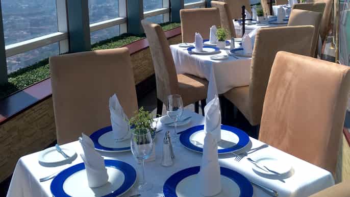 le dîner de gala au bellini à mexico