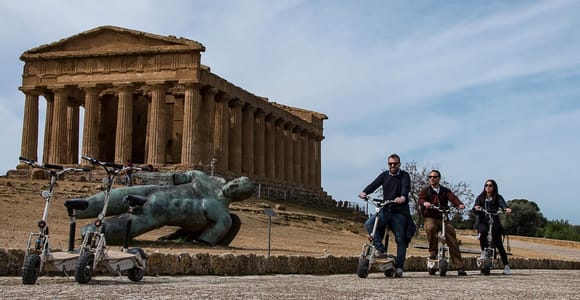 Agrigento: Tal der Tempel E-Scooter Tour