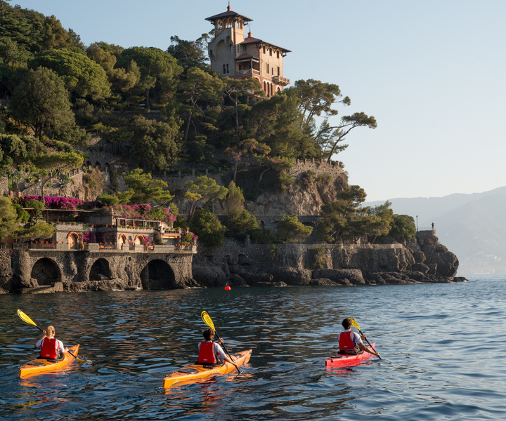 Easy Kayak Tour to Portofino with Optional Snorkeling