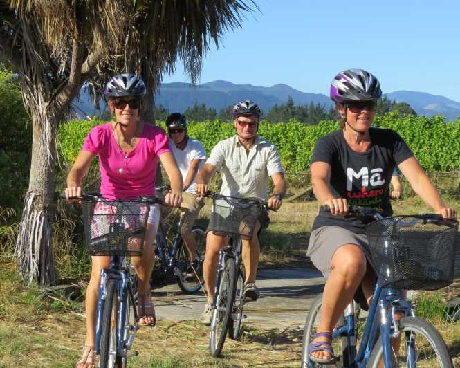 Marlborough Half Guided & Half Self-Guided Bike Wine Tour