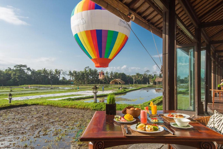 Ubud: Hot Air Balloon Experience Hot Air Balloon Experience with Dinner Included
