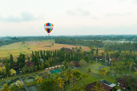 Ubud: Hot Air Balloon Experience Hot Air Balloon Experience with Dinner Included