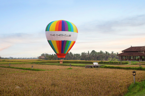 Ubud: Hot Air Balloon Experience Hot Air Balloon Experience with Dinner Included