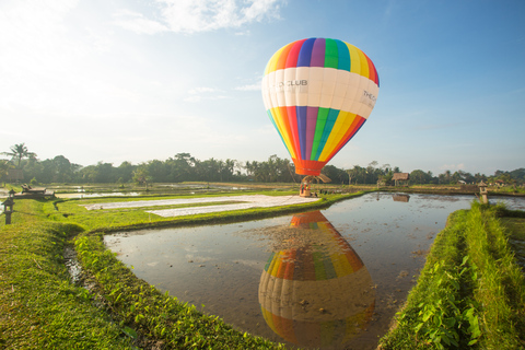 Ubud: Hot Air Balloon Experience Hot Air Balloon Experience with Dinner Included