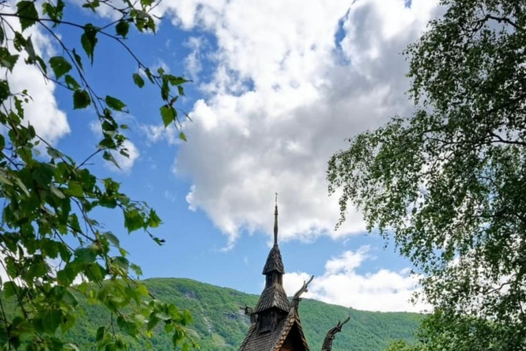 From Bergen: Fjords, Stegastein, Flåm, Stave Church, and Tvindefoss. From Bergen: Fjords, Stegastein, Flåm, Stave Church, and Tvindefoss