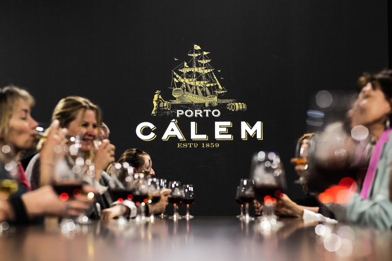 Porto: Cálem Cellar Tour, Interactive Museum & Wine Tasting Guided Tour in English with Interactive Museum & Tasting