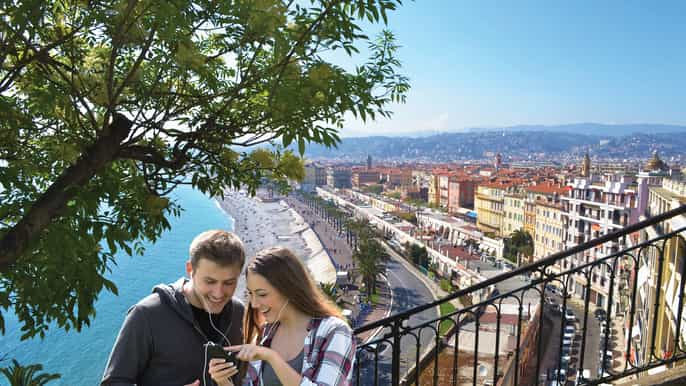 nice digital selfguided sightseeing tour