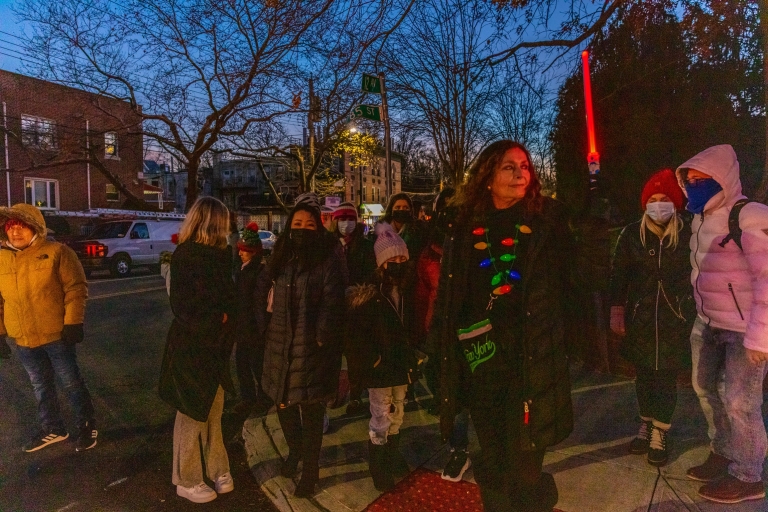 Vanuit Manhattan: bustour kerstlichtjes Dyker Heights, 4 uur