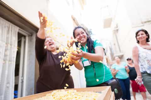 Bari: Bike Tour & Pasta Making Experience