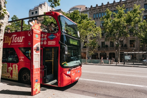 Barcelone : billet 1 ou 2 jours bus à arrêts multiplesBus à arrêts multiples : ticket 2 jours