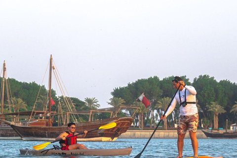 Doha: Führung mit dem Kajak in The Pearl ODER im MIA ParkDoha: Führung mit dem Kajak in The Pearl ODER MIA Park