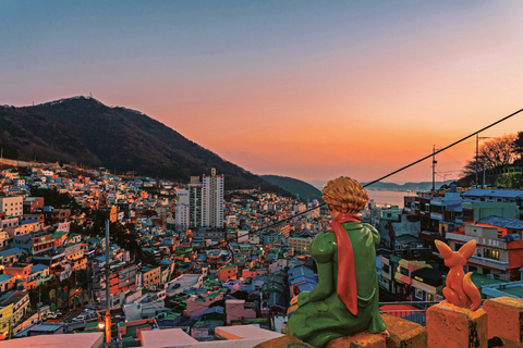Busan : Visite nocturne avec le marché de Jagalchi et Skywalk