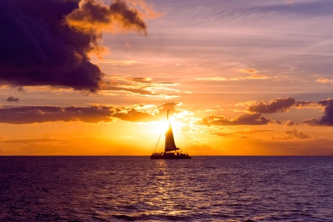 Oahu : croisière au coucher du soleil à Waikiki