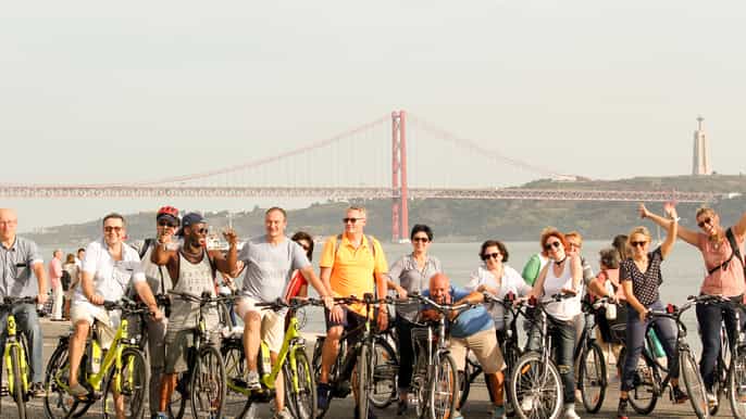 lisbon 3hour tour of historic belém by electric bike