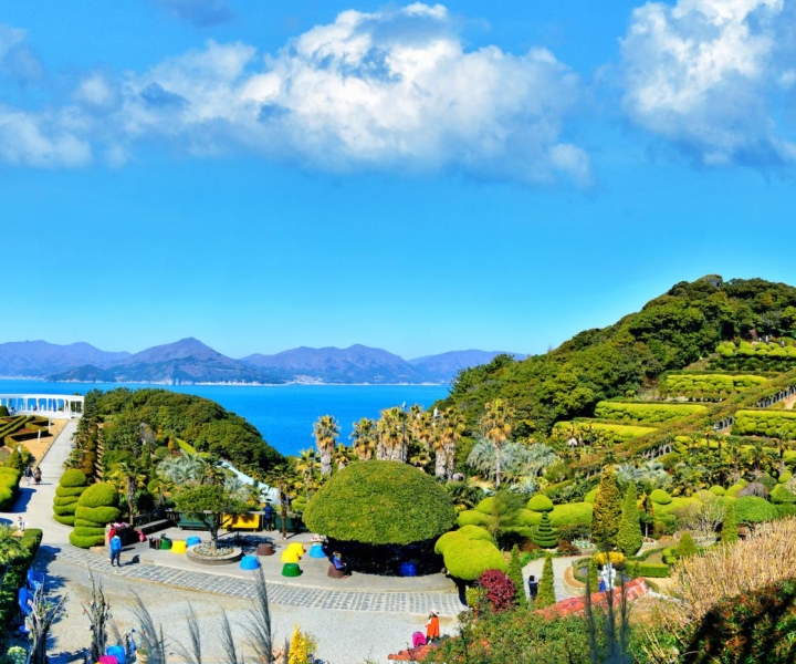 From Busan: Enchanting Oedo Botania Day Tour with Wind Hill