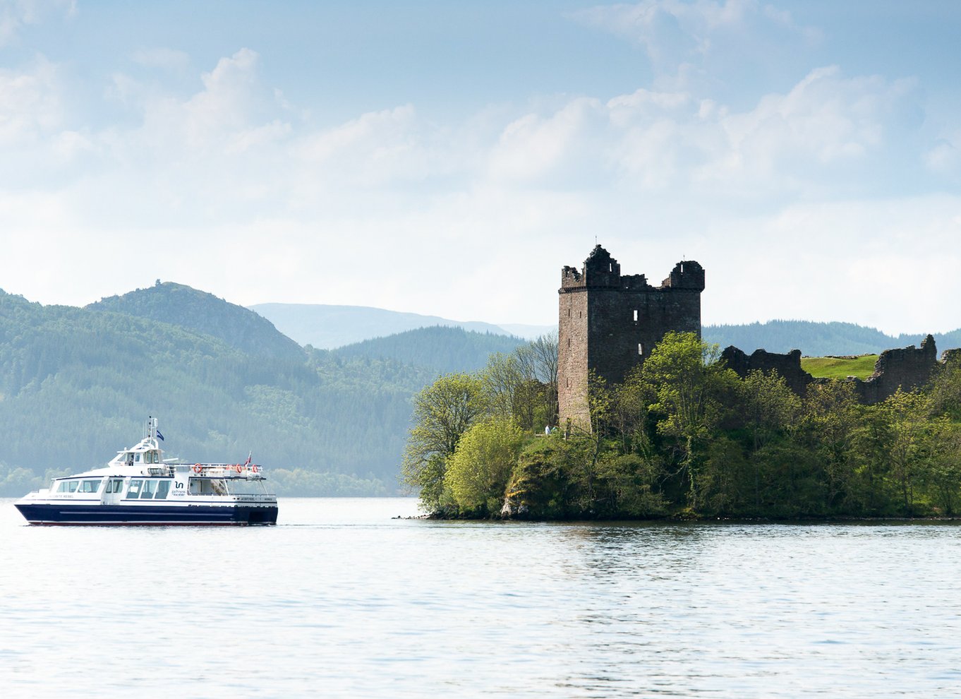 Loch Ness: Urquhart Castle Rundturskrydstogt