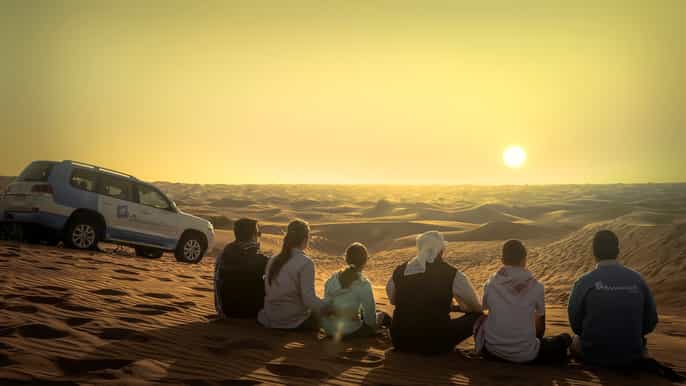 dubai sahara dunes camel caravan with bbq at al khayma