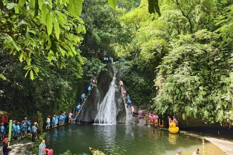 Guilin: Gudong Waterfall Entry Ticket with Activities Waterfall Admission Ticket