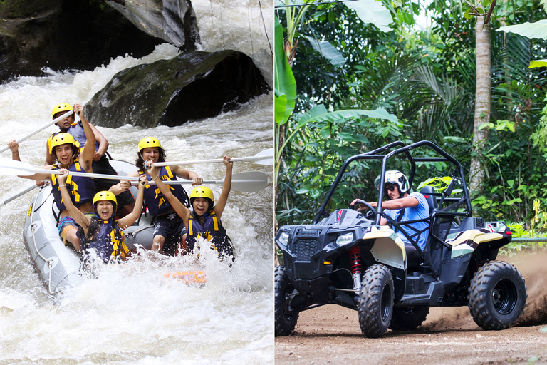 Bali: rafting en aguas bravas y aventura en buggies por la junglaRafting en el río con buggy doble (conductor y pasajero)