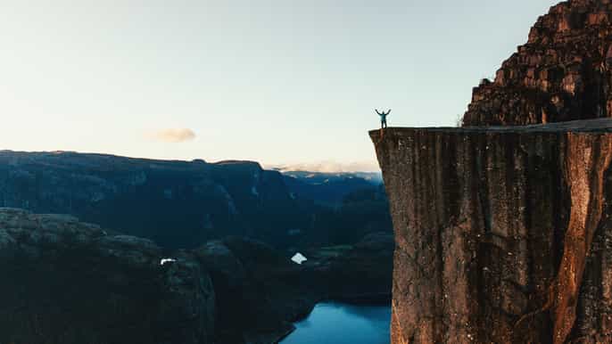 from stavanger preikestolen (pulpit rock) guided hike