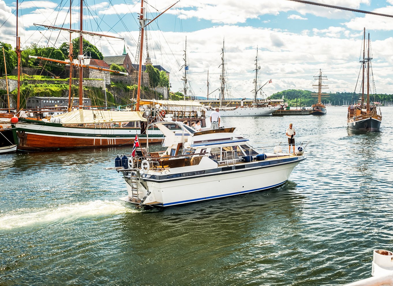 Oslo: Oslo Fjord Sightseeing Cruise med sejlskib